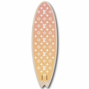 Surf décoratif - Louis Vuitton acidulé