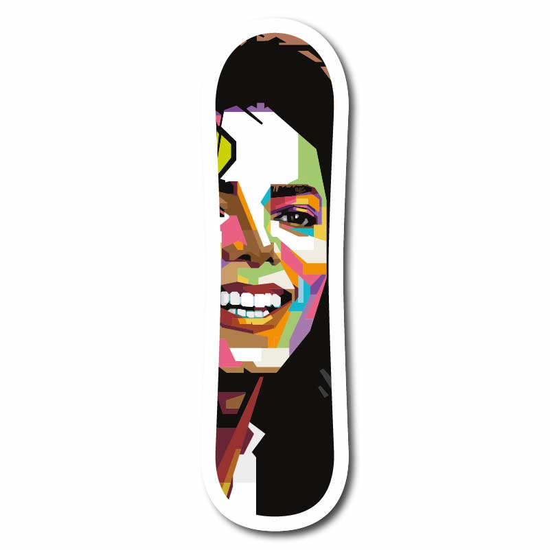 Skateboard décoratif - Michael Jackson