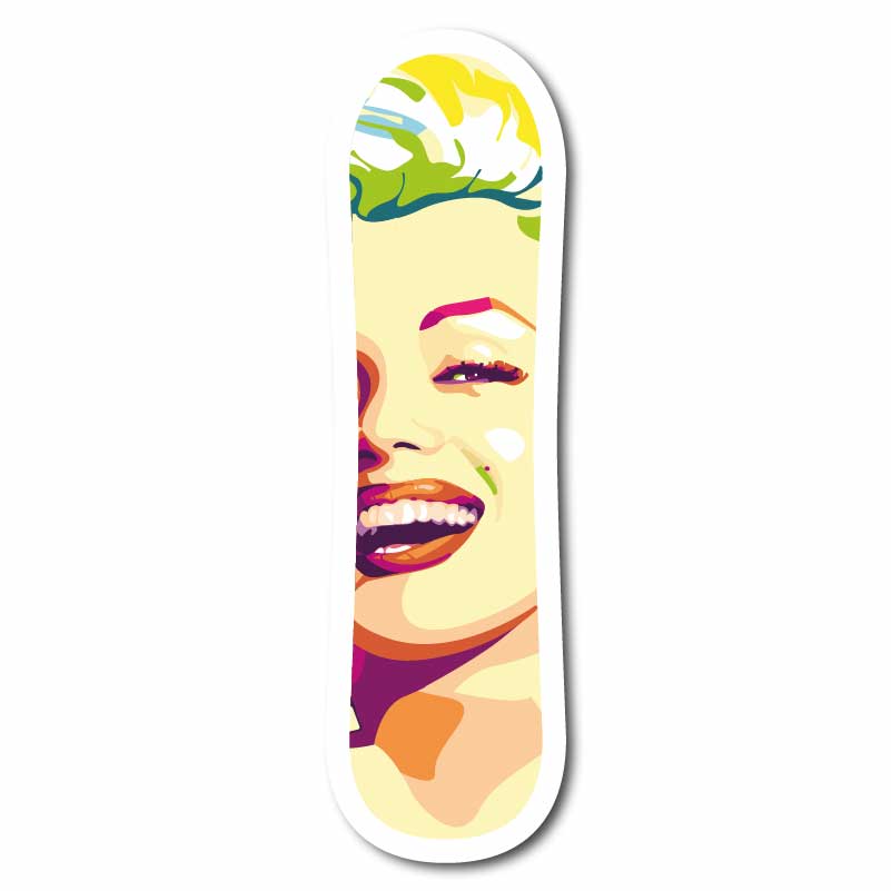 Skateboard décoratif - Monroe