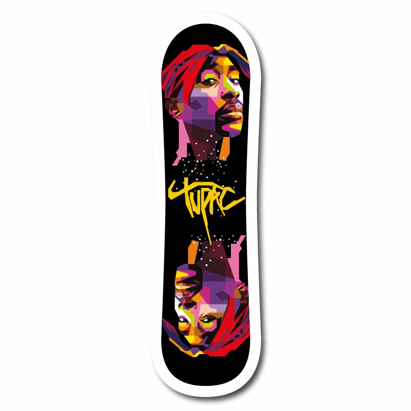 Skateboard décoratif - Tupac