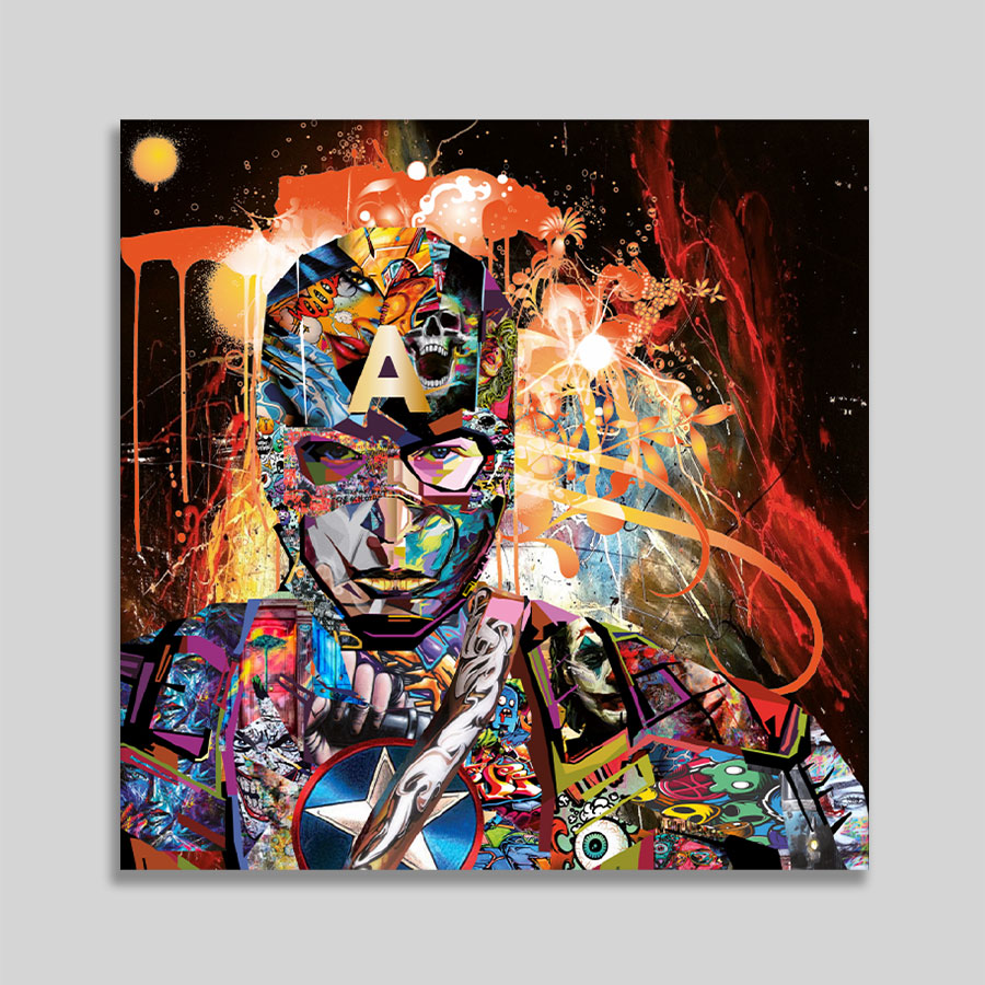 Tableaux décoratifs muraux - Forex - Captain America