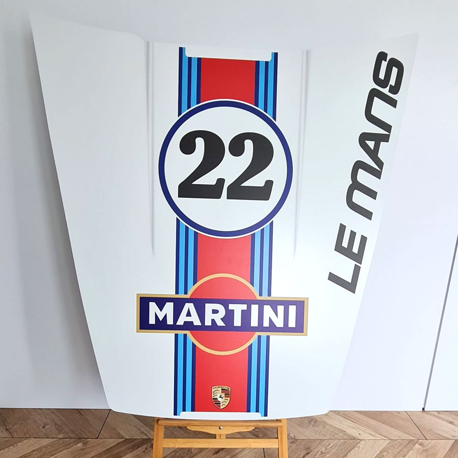 Capot Porsche 911 - Martini