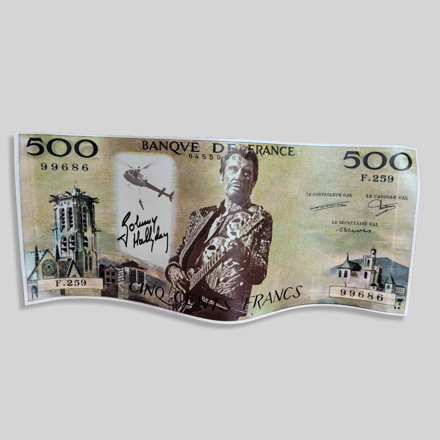 Billet de 500 Francs (Pascal) - Célébrités