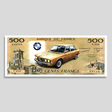 Billet de 500 Francs (Pascal) - BMW E28