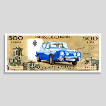 Billet de 500 Francs (Pascal) - Renault 8