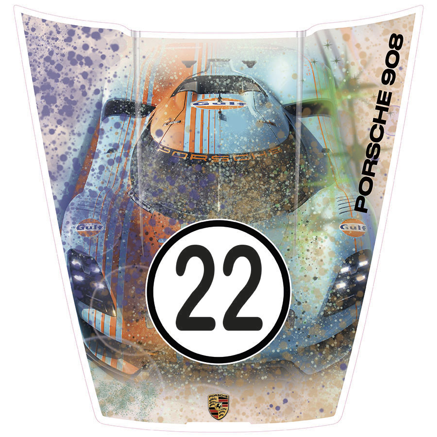 Capot Porsche 911 - Porsche 908