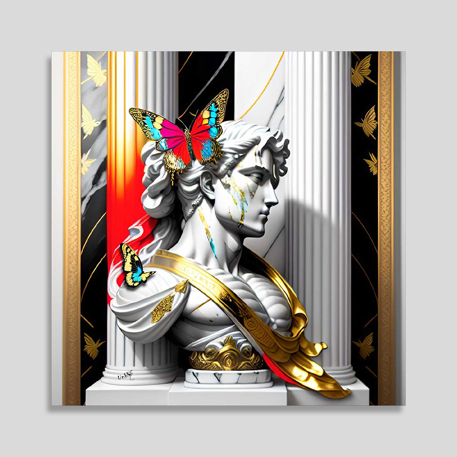 Collection Marble Butterfly - Forex - Tableaux décoratifs muraux