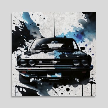 Tableaux décoratifs muraux - Forex encadré - Mustang