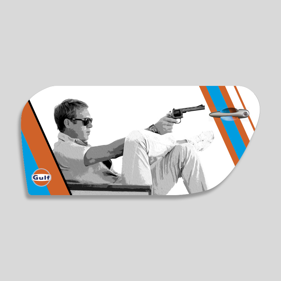 Portière Porsche 911 - Mc Queen