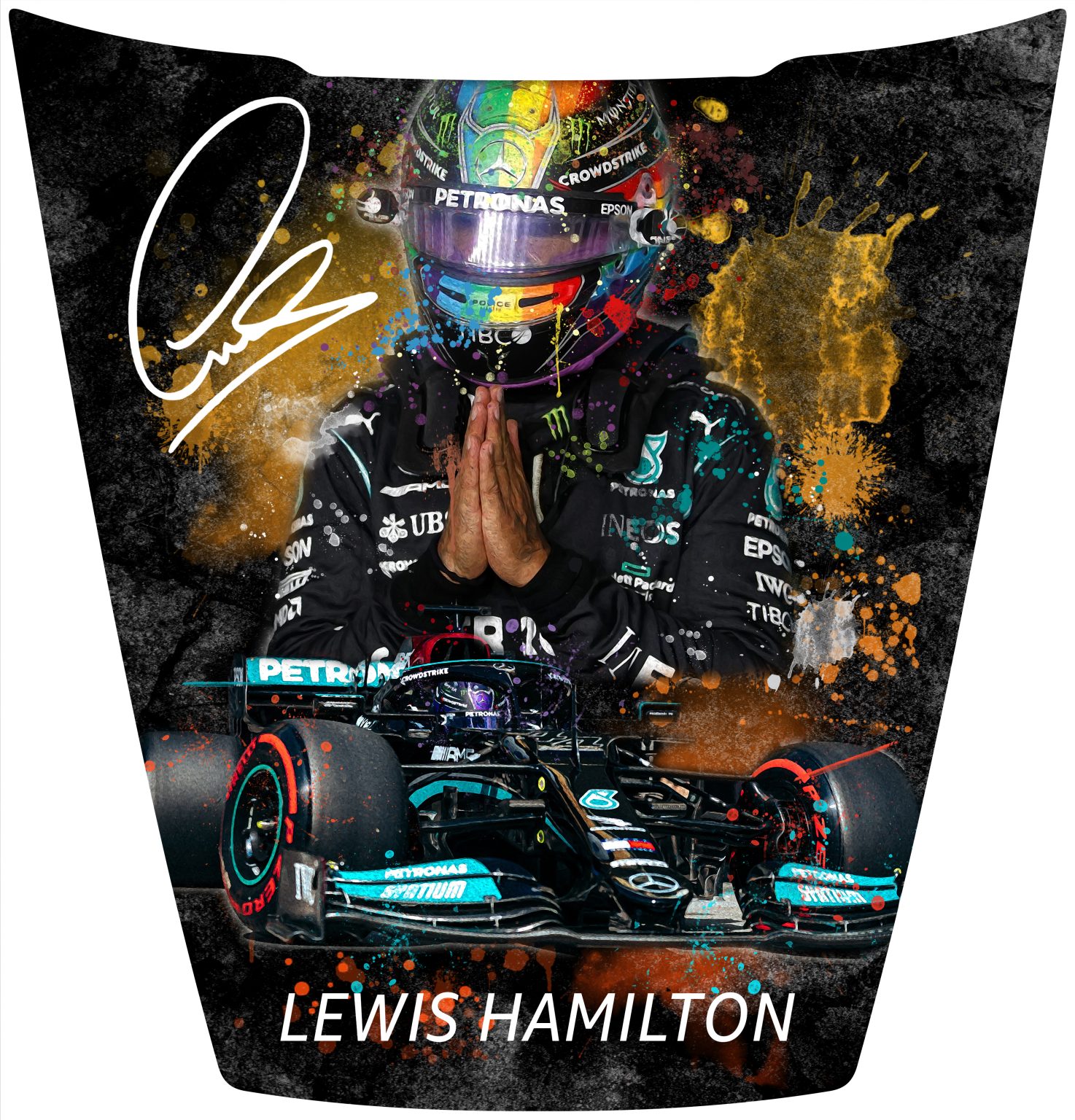 Capot Porsche 911 - Peinture Hamilton