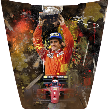 Capot Porsche 911 - Peinture Prost (Ferrari)