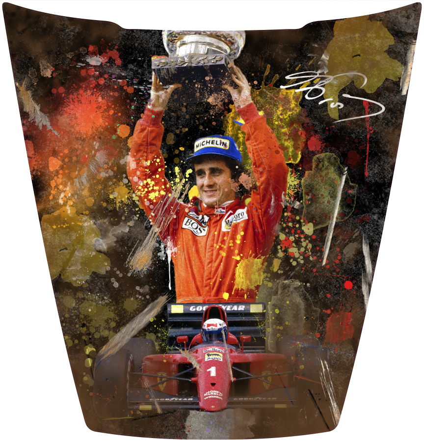 Capot Porsche 911 - Peinture Prost (Ferrari)