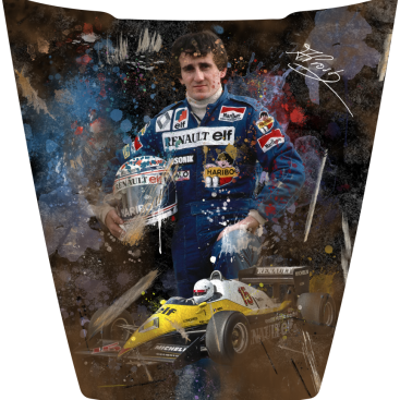 Capot Porsche 911 - Peinture Prost (Renault)