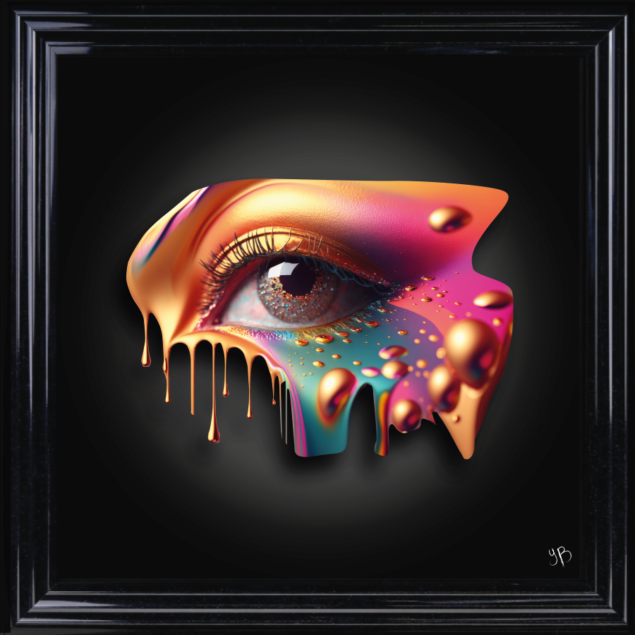 Collection Makeup – Plexi encadré déporté – Tableaux décoratifs muraux