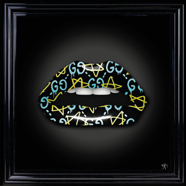 Collection Lips – Plexi encadré déporté – Tableaux décoratifs muraux