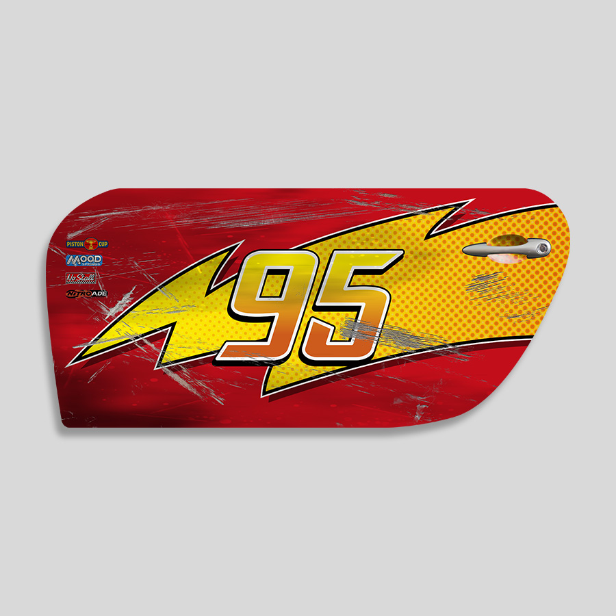 Portière Porsche 911 - Flash McQueen