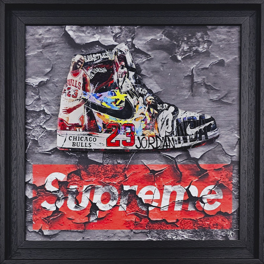 Jordan – Plexi encadré déporté – Tableaux décoratifs muraux