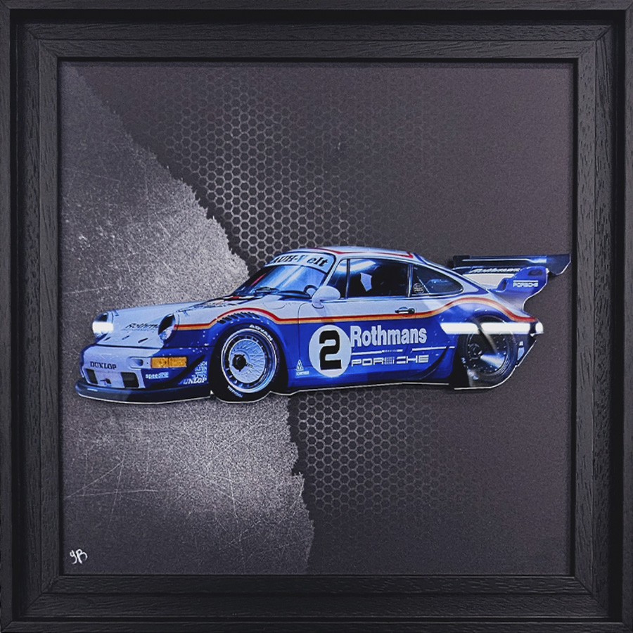 Collection Automobile – Plexi encadré déporté – Tableaux décoratifs muraux