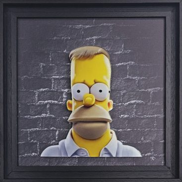 Simpson – Plexi encadré déporté – Tableaux décoratifs muraux