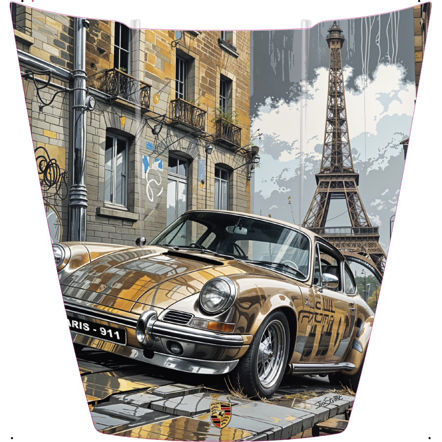 Capot Porsche 911 - Paris 911
