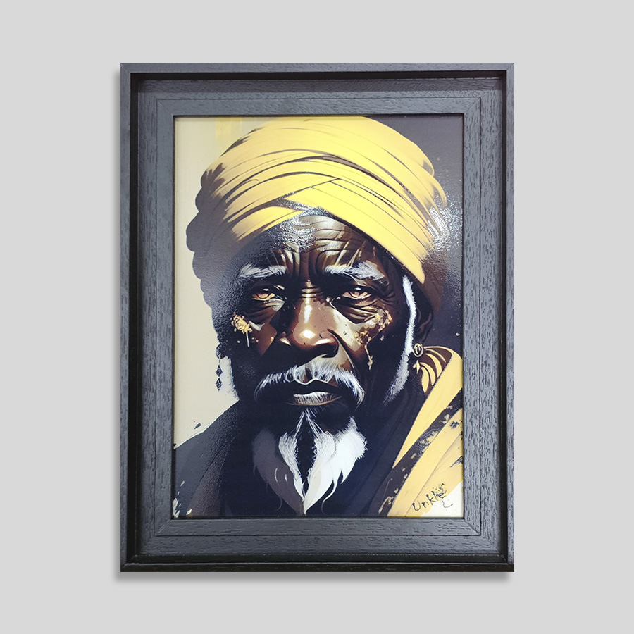 Tableaux décoratifs muraux - Forex - Afrik old man