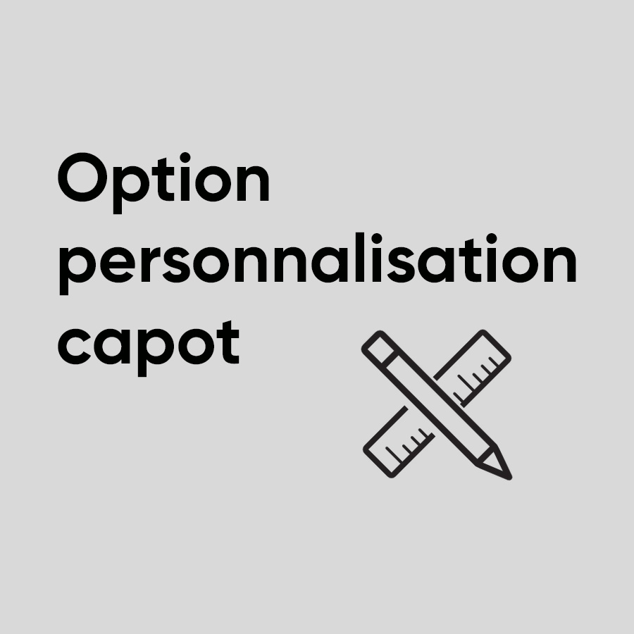 Capot Porsche 911 - Option personnalisation numéro/texte