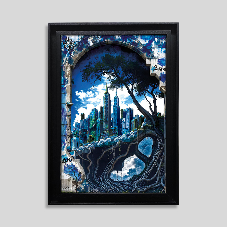 Tableaux décoratifs muraux - Forex - Apocalyps blue