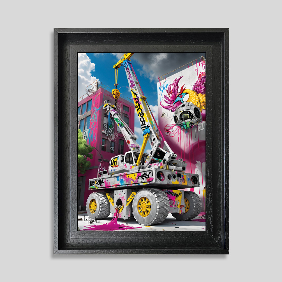 Tableaux décoratifs muraux - Forex - Grue