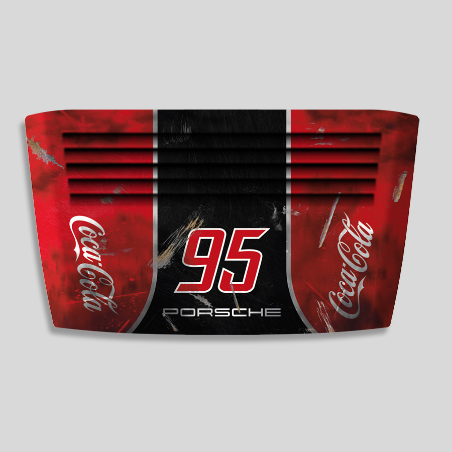 Capot Moteur Porsche 911 - Coca Cola