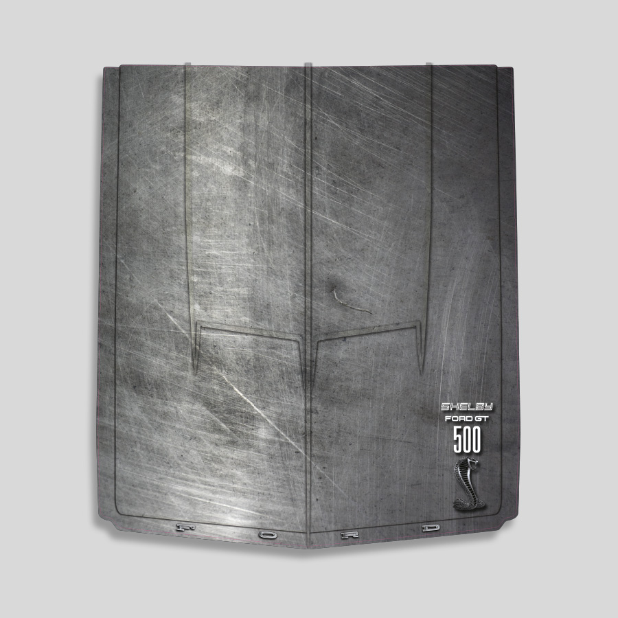 Capot Mustang - GT500 Metal Stone