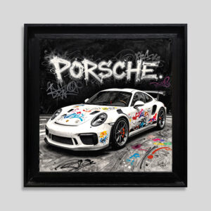 GT3RS white - Forex - Tableaux décoratifs muraux