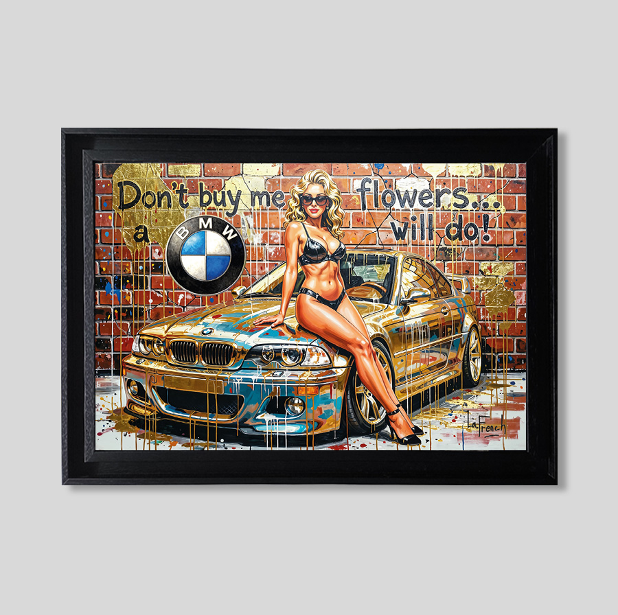 Achetes moi une BM - Forex - Tableaux décoratifs muraux