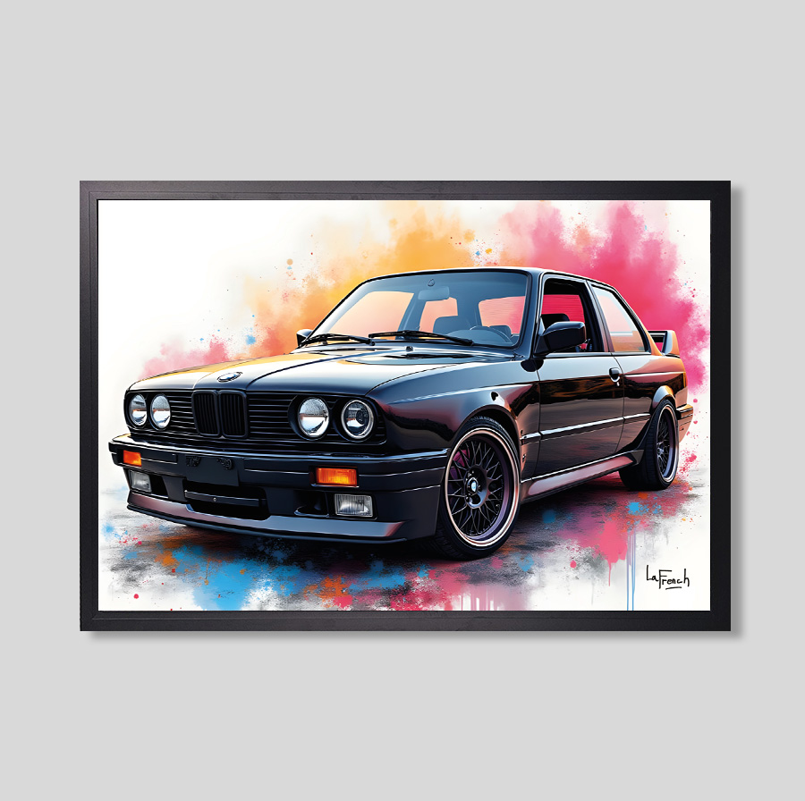 BM black on color - Forex - Tableaux décoratifs muraux