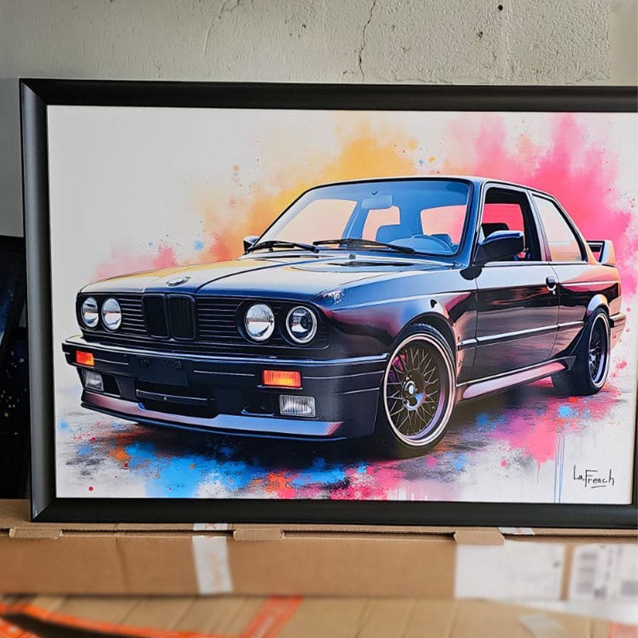 BM black on color - Forex - Tableaux décoratifs muraux – Image 3