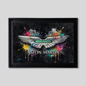 Aston Martin logo - Forex - Tableaux décoratifs muraux