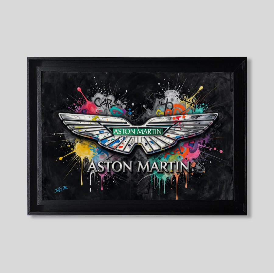 Aston Martin logo - Forex - Tableaux décoratifs muraux