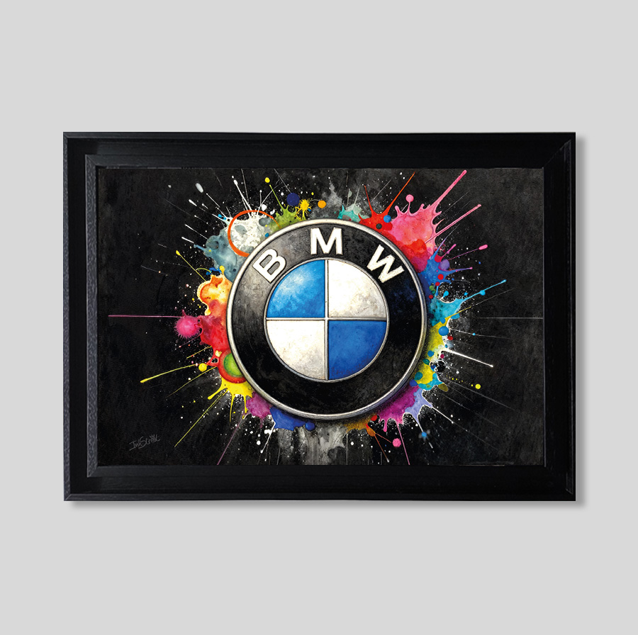 BMW logo - Forex - Tableaux décoratifs muraux