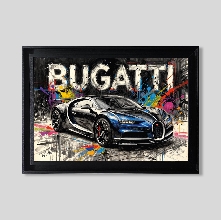 Bugatti chiron - Forex - Tableaux décoratifs muraux