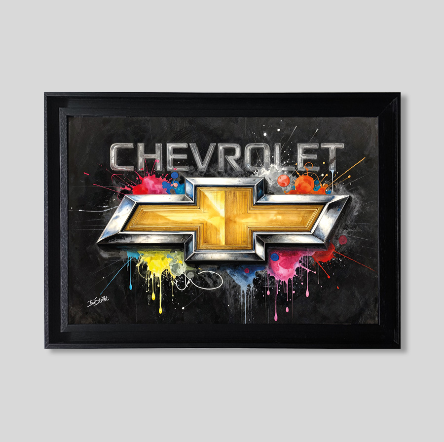 Chevrolet logo - Forex - Tableaux décoratifs muraux
