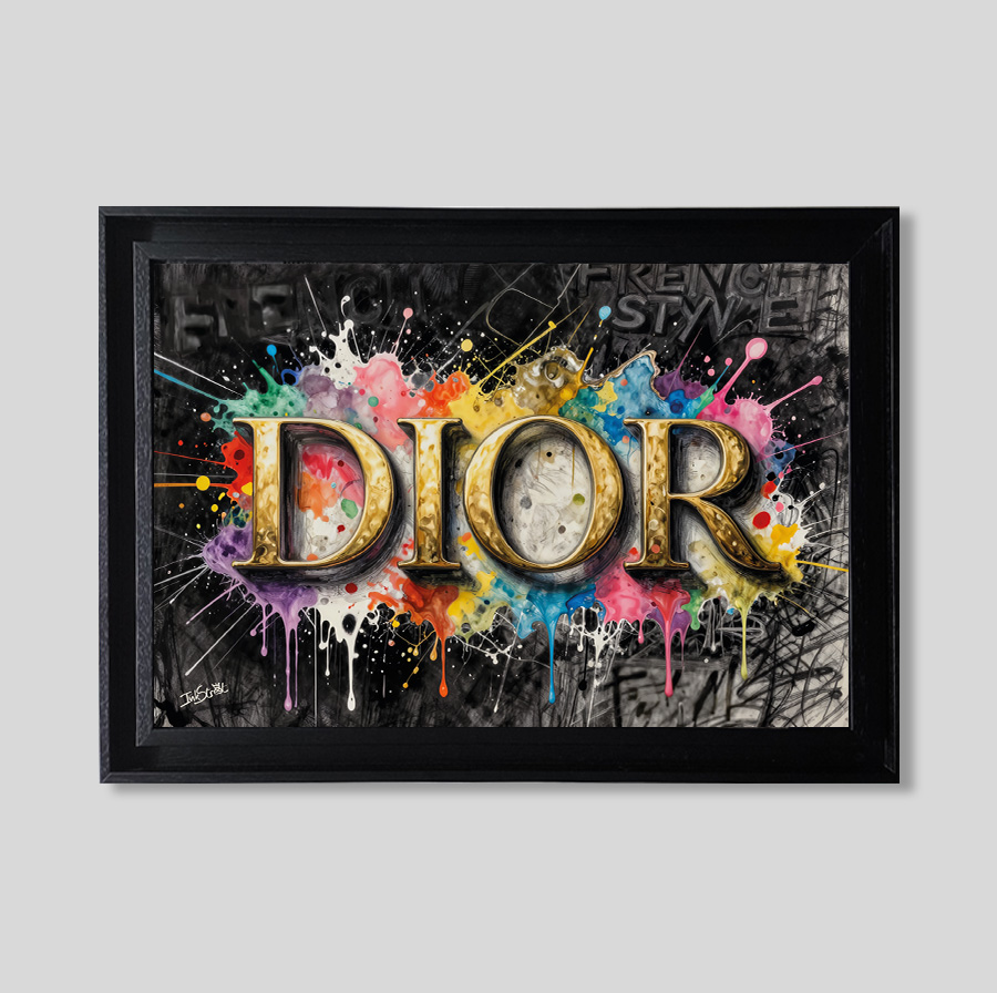 Dior gold - Forex - Tableaux décoratifs muraux