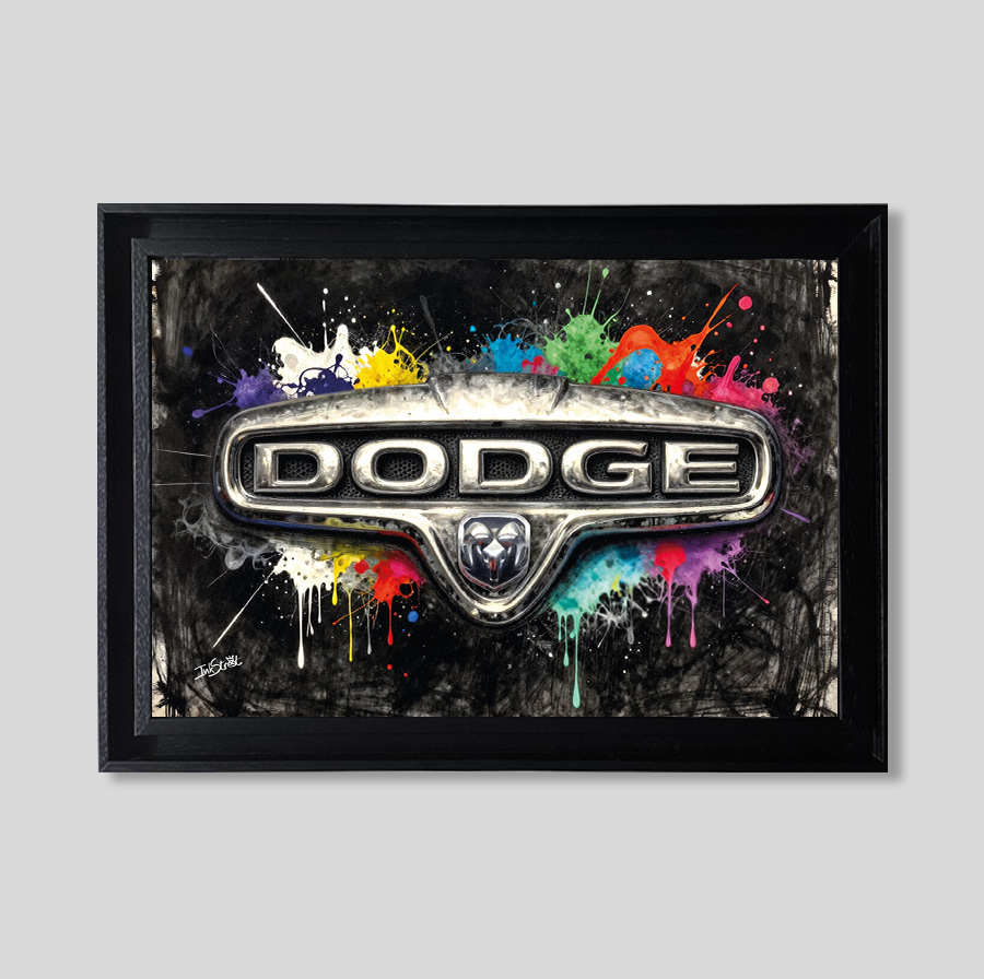 Dodge logo - Forex - Tableaux décoratifs muraux