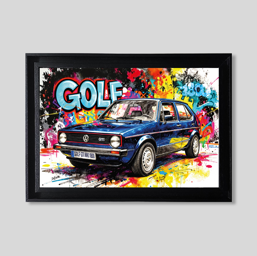 Golf GTI 1800 - Forex - Tableaux décoratifs muraux