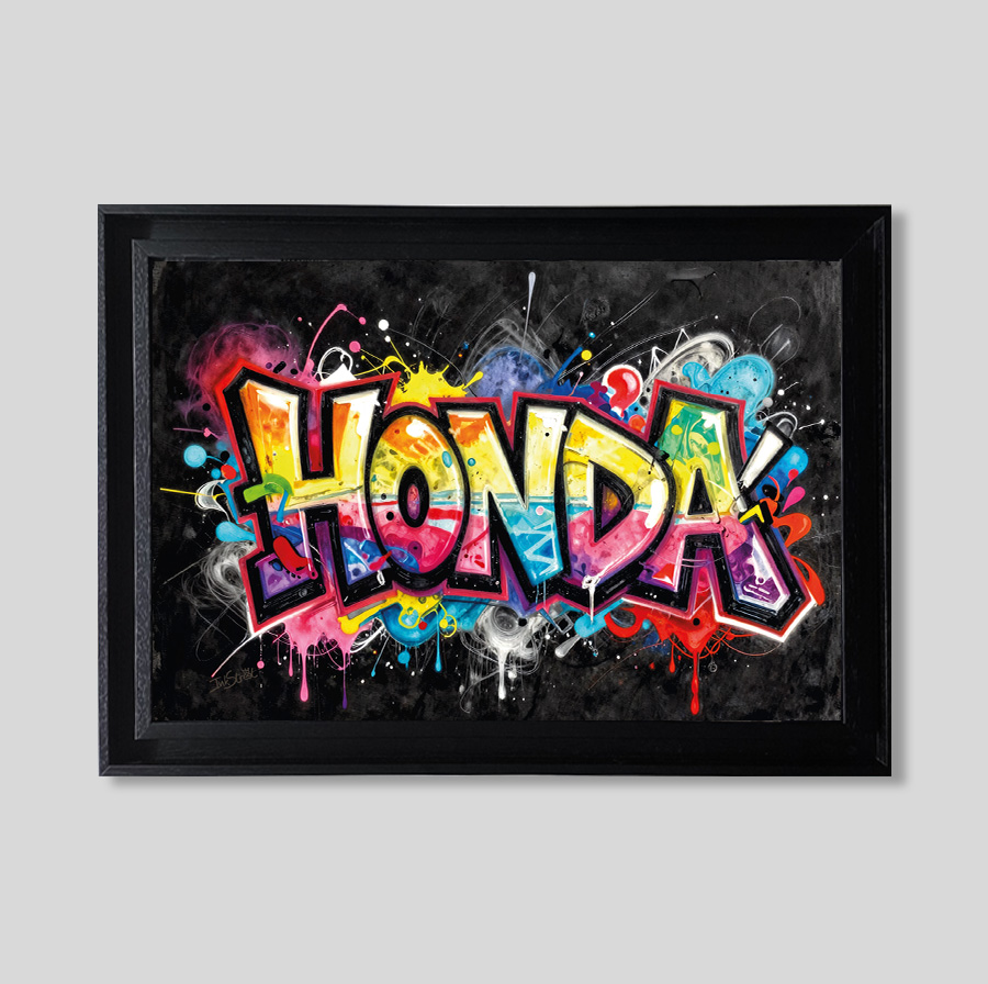 Honda graff - Forex - Tableaux décoratifs muraux