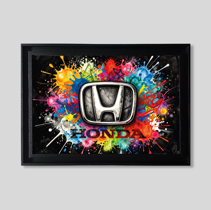 Honda logo - Forex - Tableaux décoratifs muraux