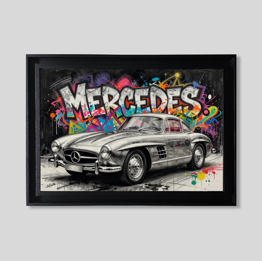 Mercedes 300SL - Forex - Tableaux décoratifs muraux