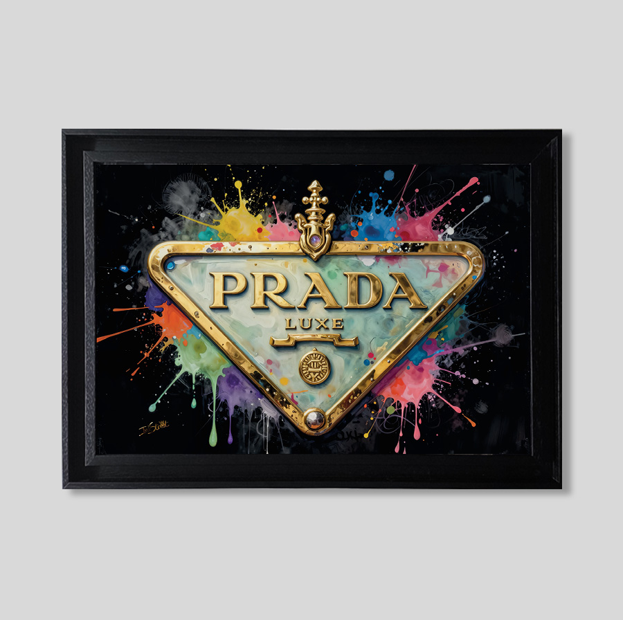 Prada logo - Forex - Tableaux décoratifs muraux