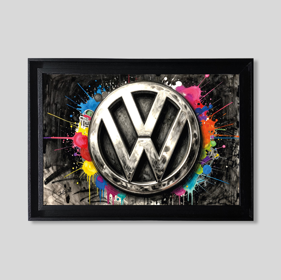 VW logo - Forex - Tableaux décoratifs muraux